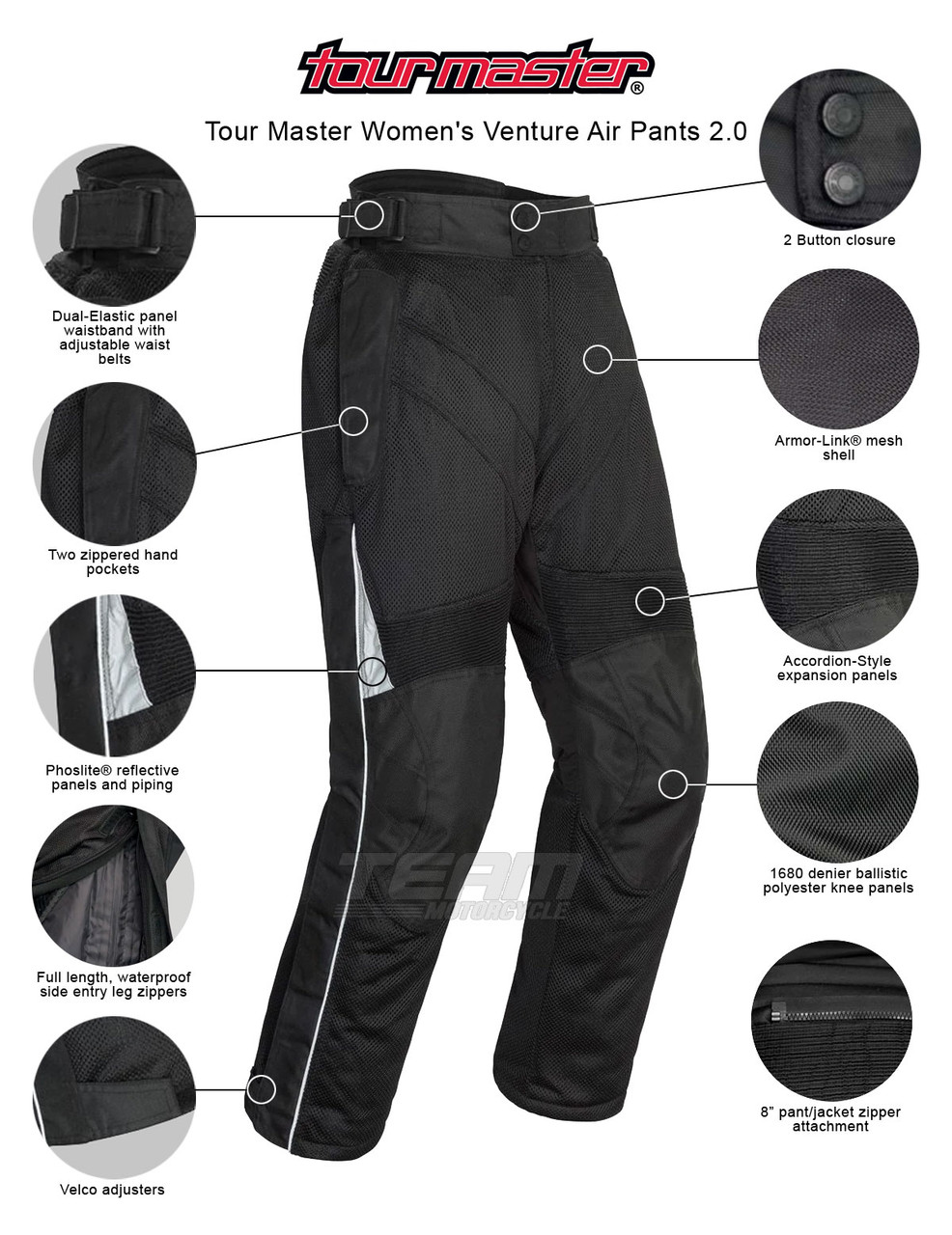 tourmaster riding pants