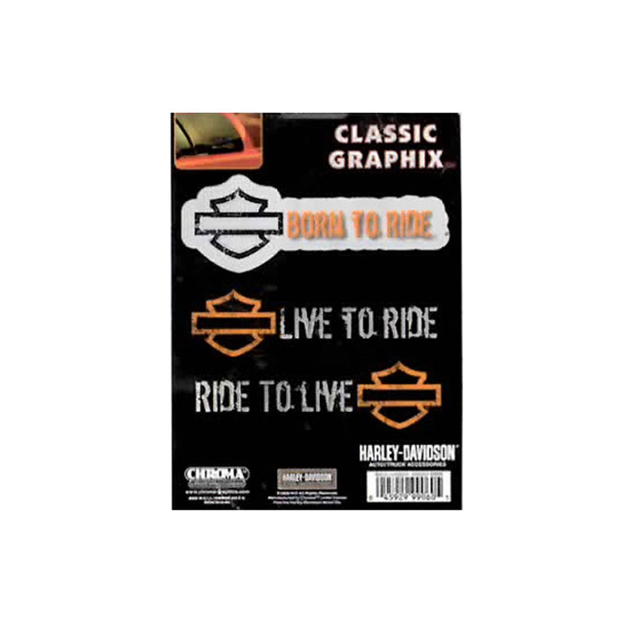 Harley Davidson Classic Graphix Decal - Harley 99060 - Team Motorcycle