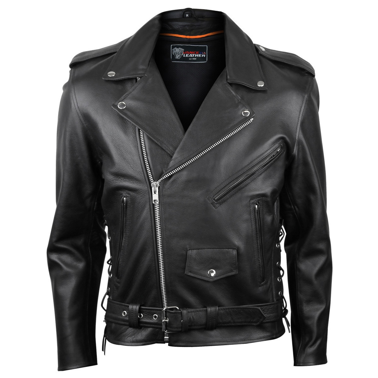 C200 MENS CLASSIC LEATHER JACKET – San Diego Leather