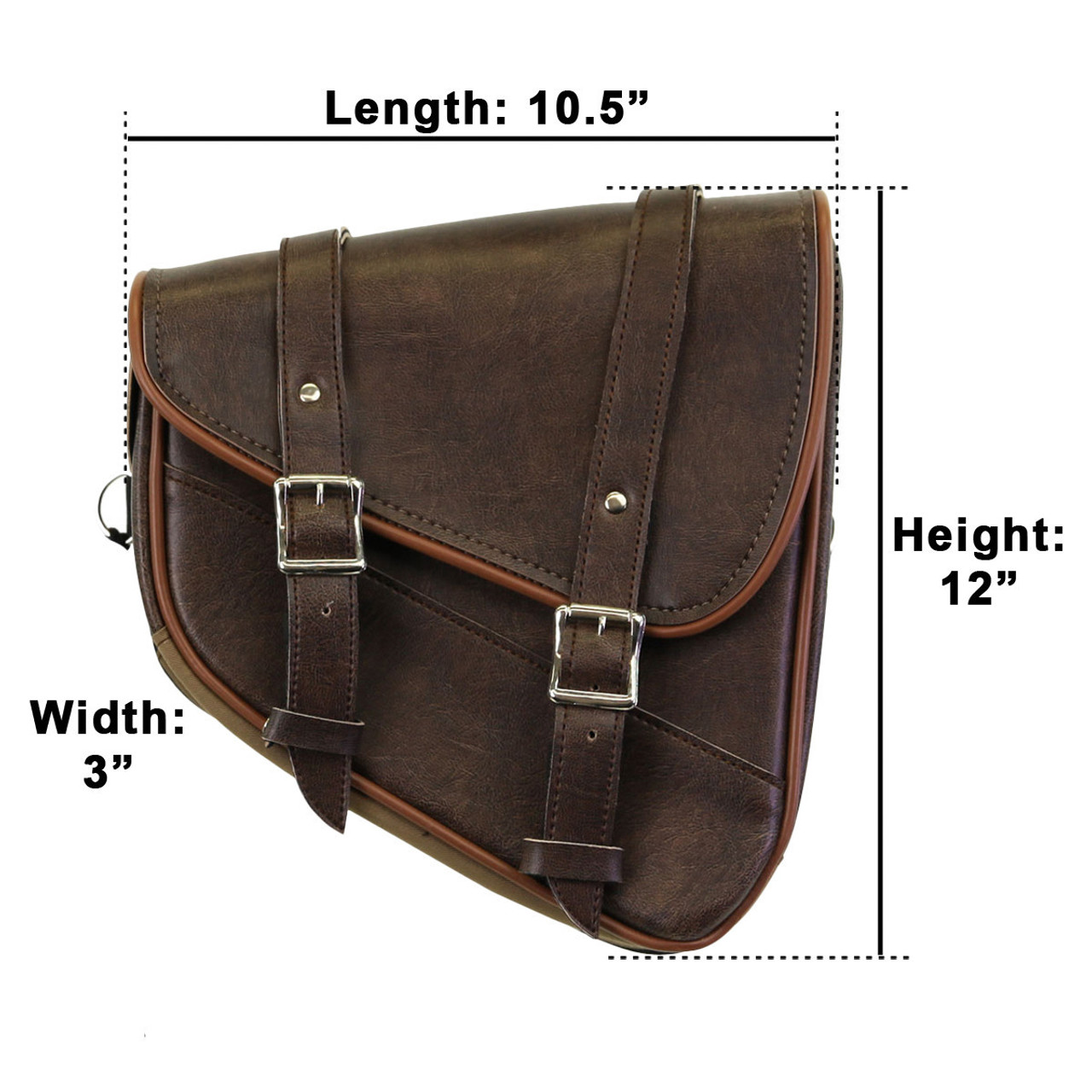 Black Brown Motorcycle Side Bag Saddle Bags Men Shoulder Bags Briefcase  Motocross Side Saddlebags Large capacity