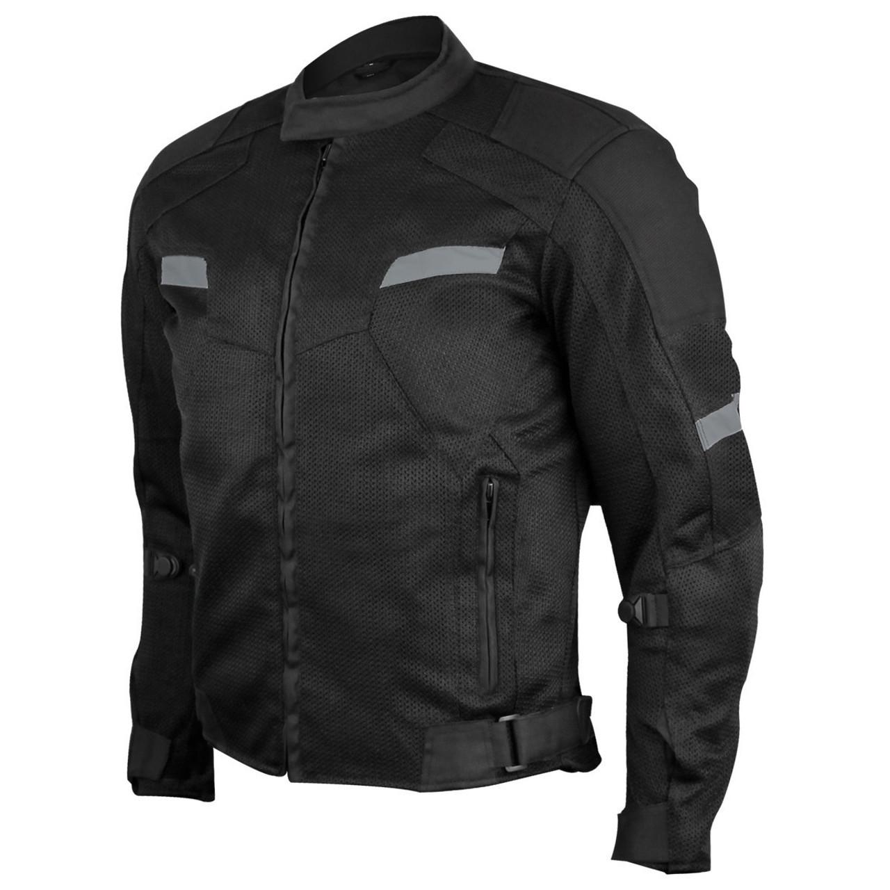 Advance Vance Mens All Weather Season CE Armor Mesh Motorcycle Jacket