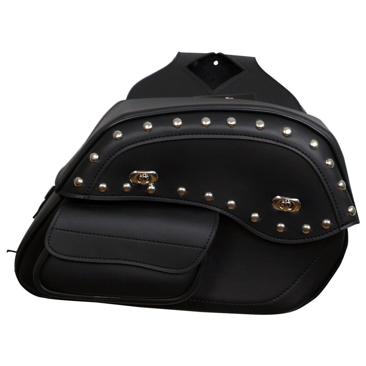 studded saddlebags motorcycle