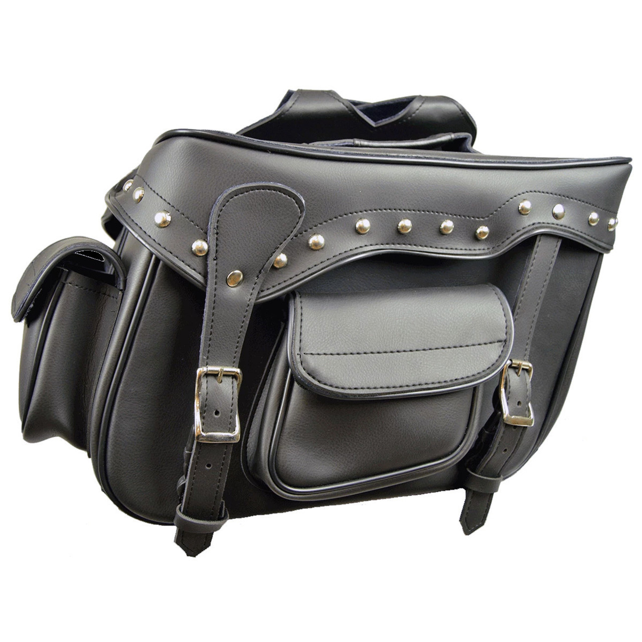 studded saddlebags motorcycle