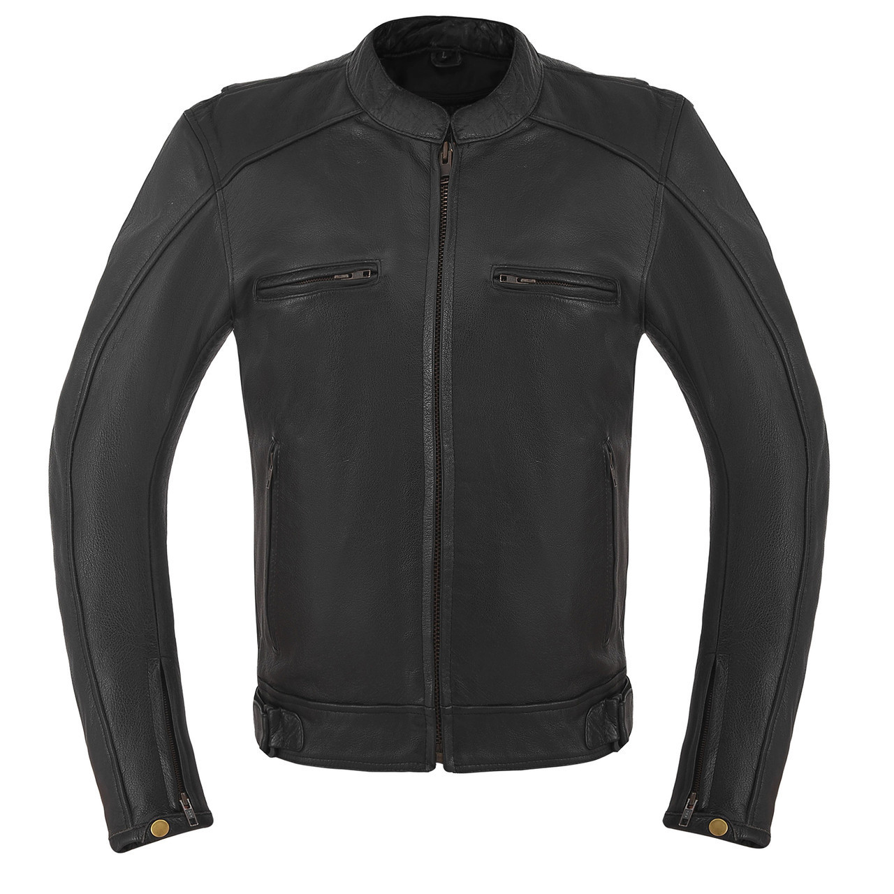 Big & Tall Leather Motorcycle Jacket #M727ZT - Jamin Leather®