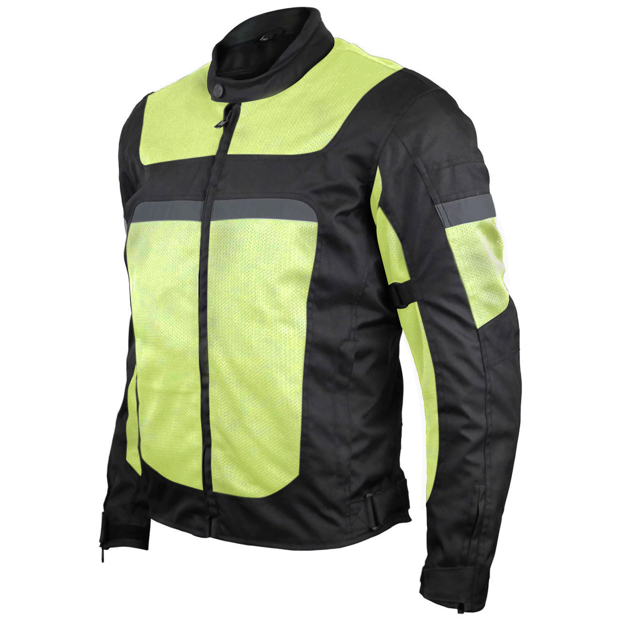 Advanced Vance VL1622B Mens All Weather Season CE Armor Mesh Motorcycle  Jacket - Team Motorcycle