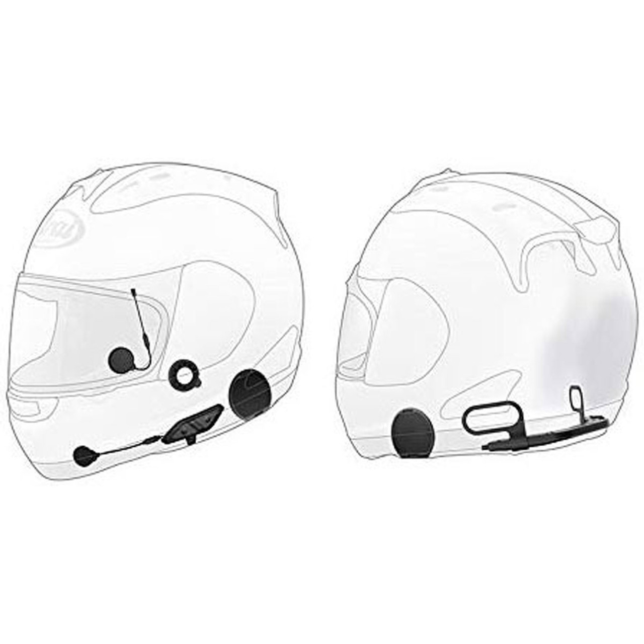 Sena 10U Bluetooth Headset For Arai Full Face Helmets Team