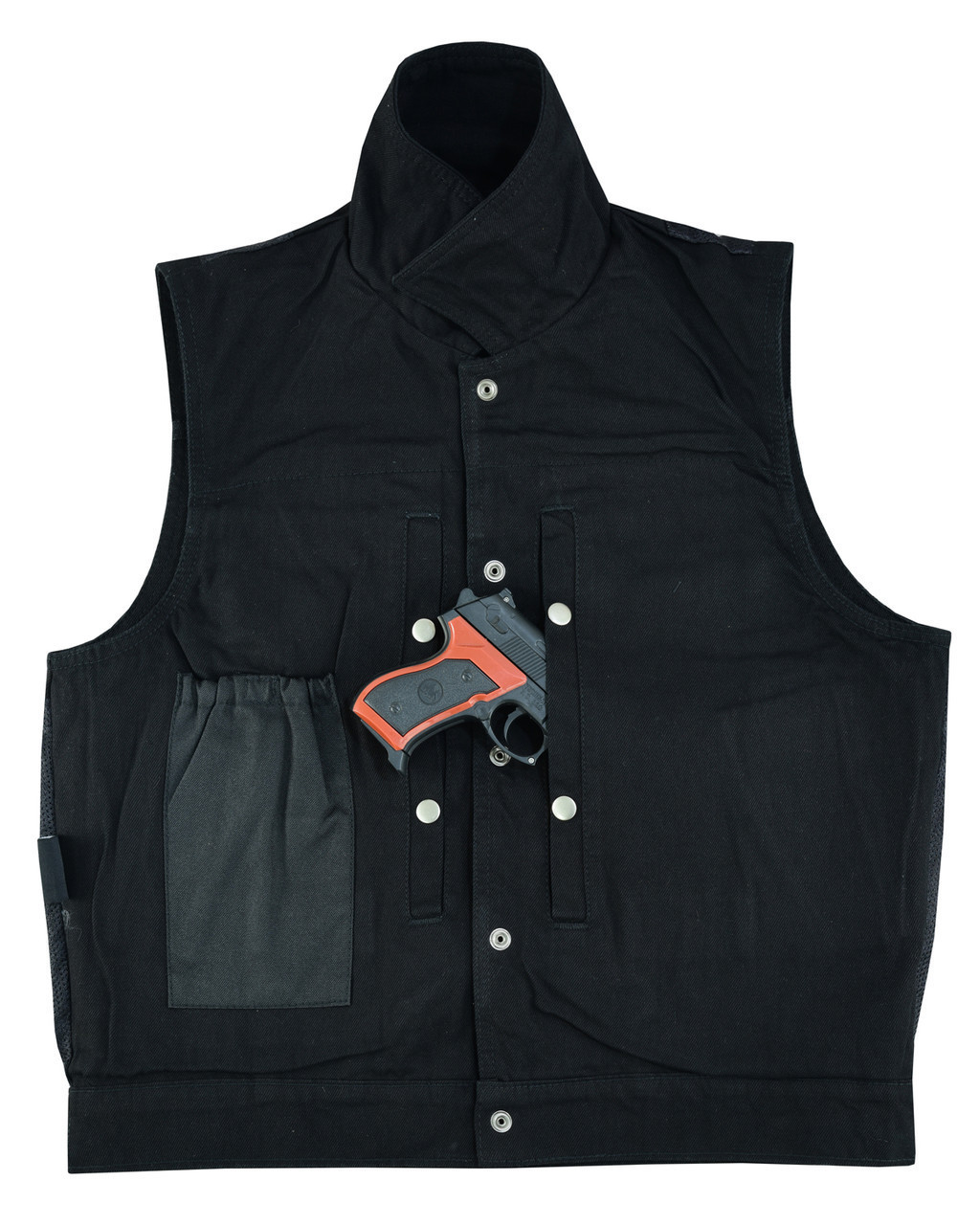 Mens With Pockets Zipper Vest Men Casual Sleeveless Sport Tops Mesh Lining