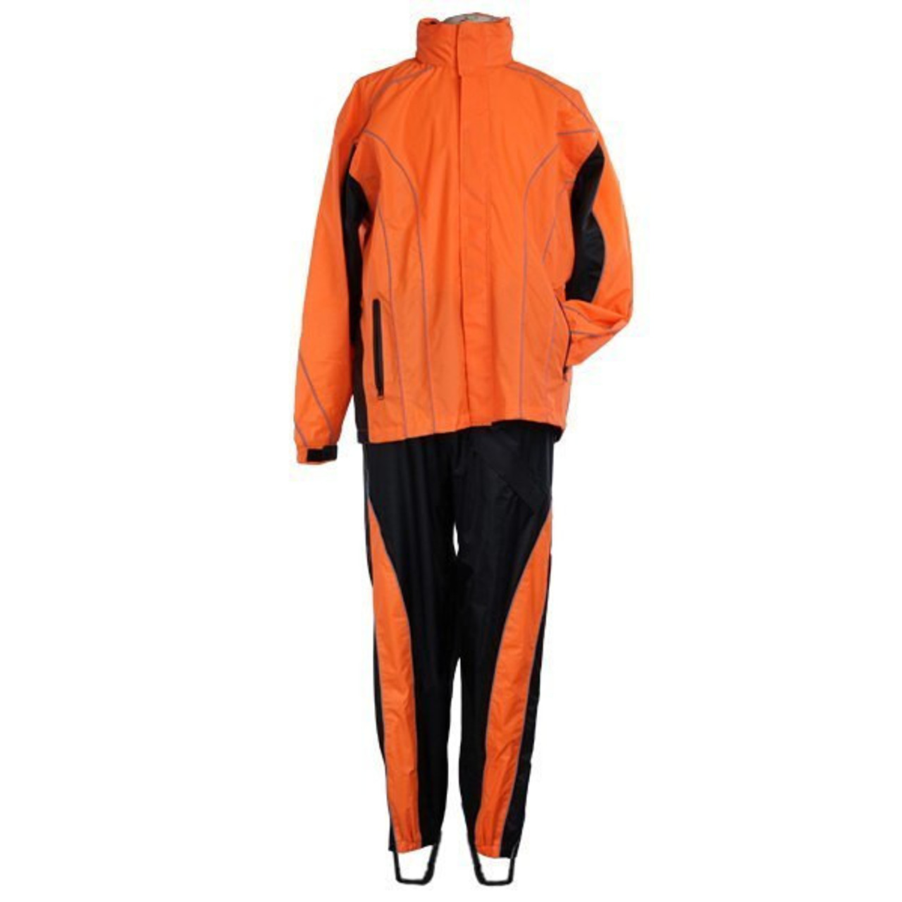 Thunder Under RS5001 Mens and Womens Two Piece Rainsuit Motorcycle Rain Gear