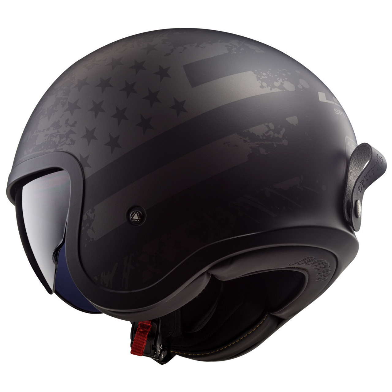 LS2 Spitfire Black Flag Helmet - Team Motorcycle