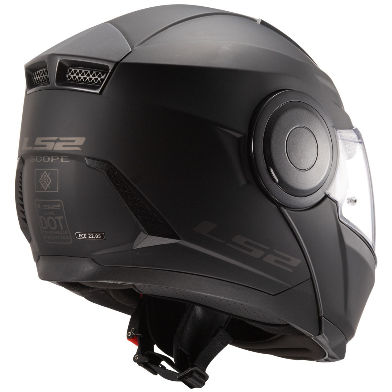 CASCO LS2 ADVANT X MODULAR TITANIO MATE ECE-06