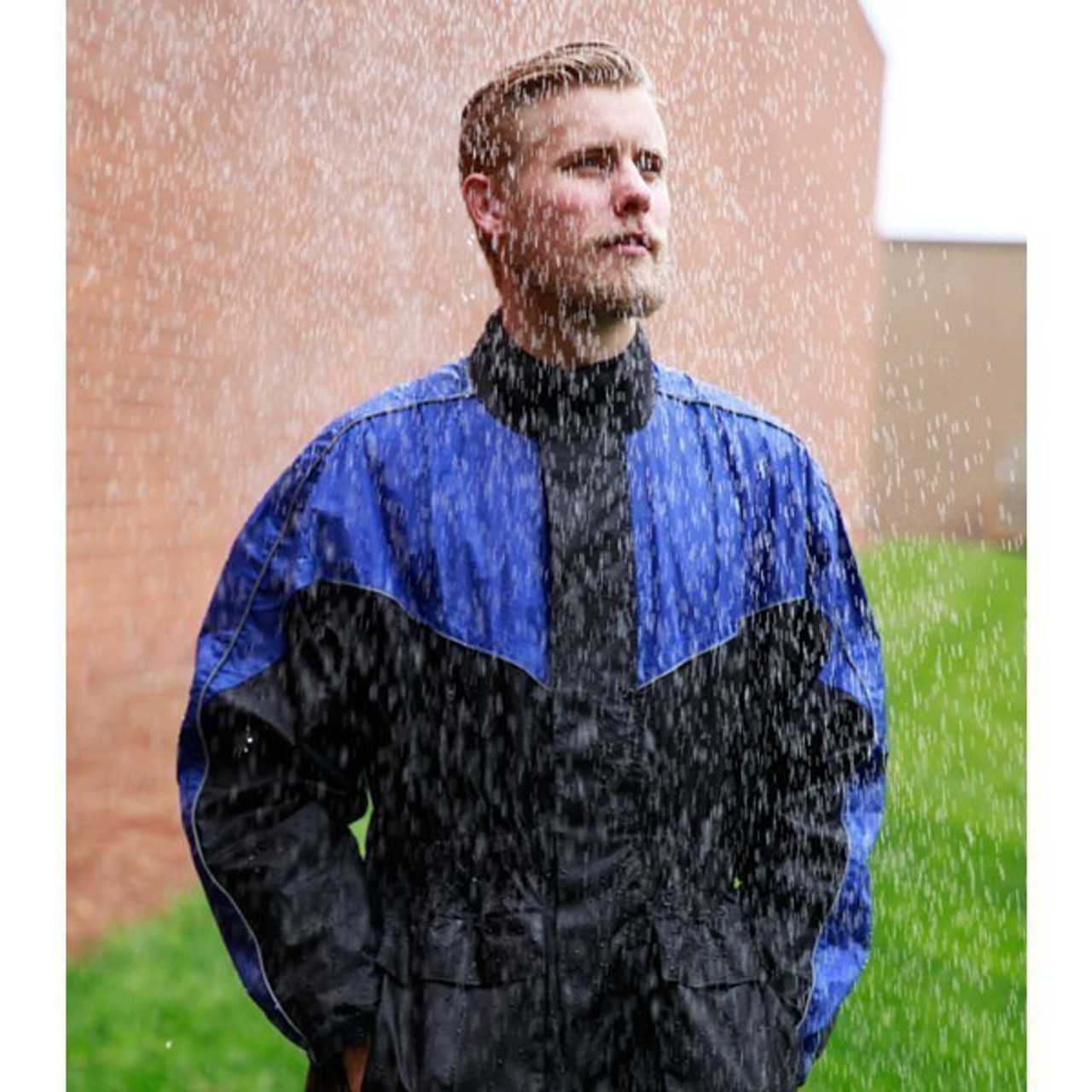 Thunder Under RS5001 Mens and Womens Two Piece Rainsuit Motorcycle Rain Gear