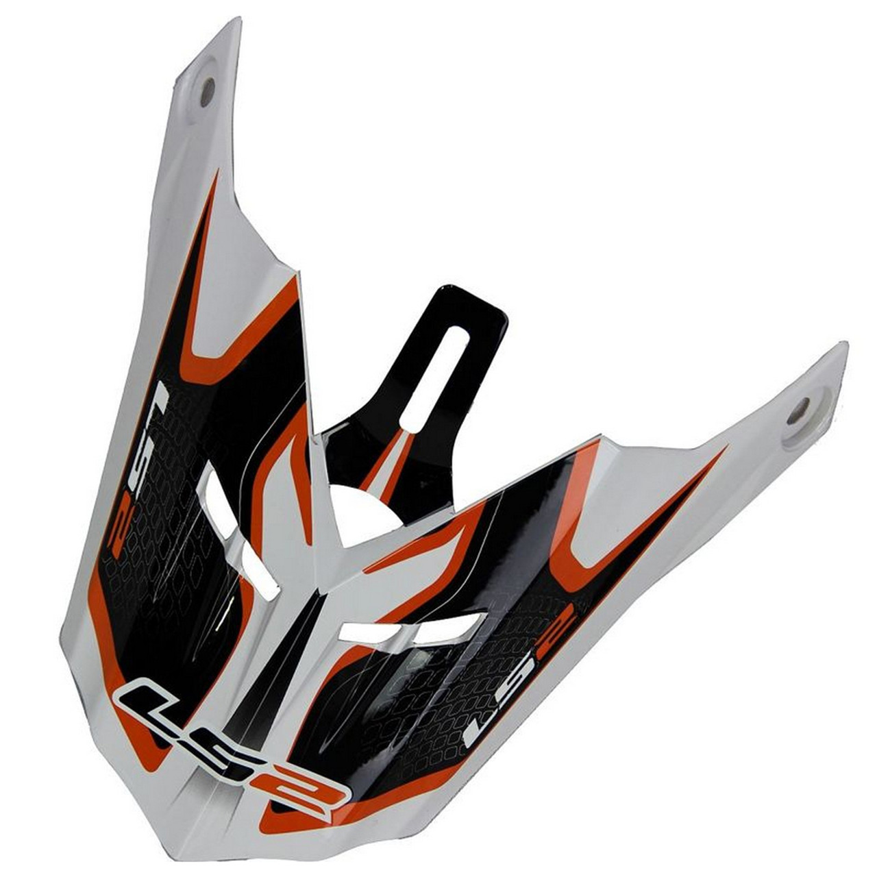 orange dirt bike helmet