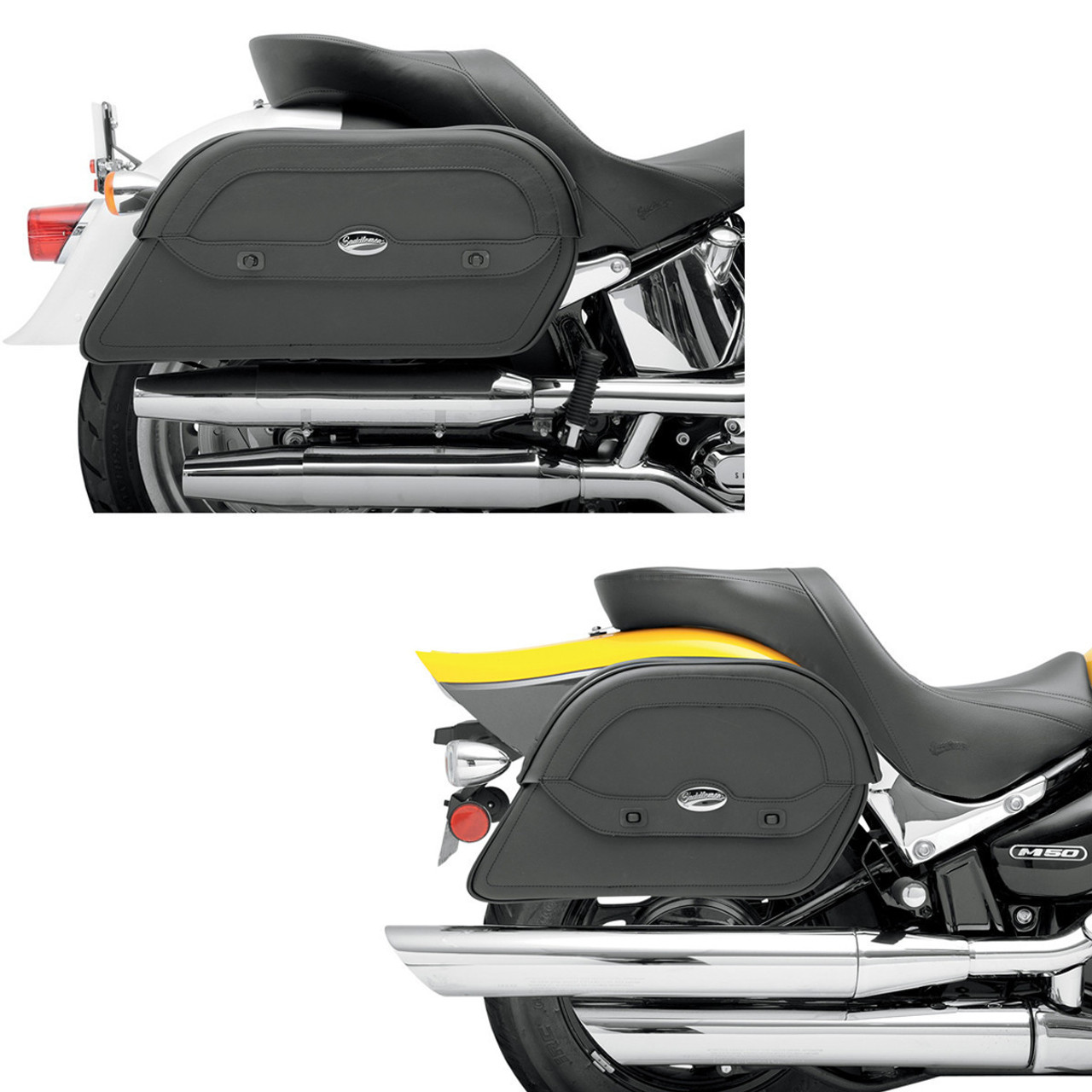 Saddlemen Cruisn Slant Saddlebags Custom Fit - Team Motorcycle