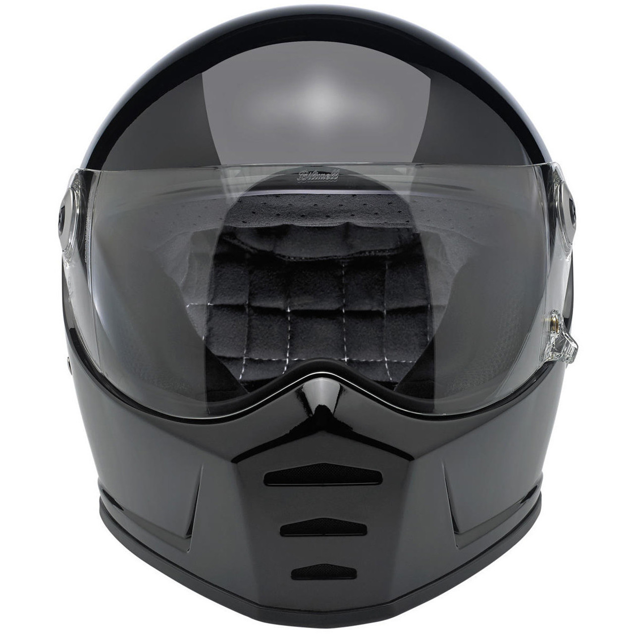 Biltwell Lane Splitter Gloss Black Helmet - Team Motorcycle