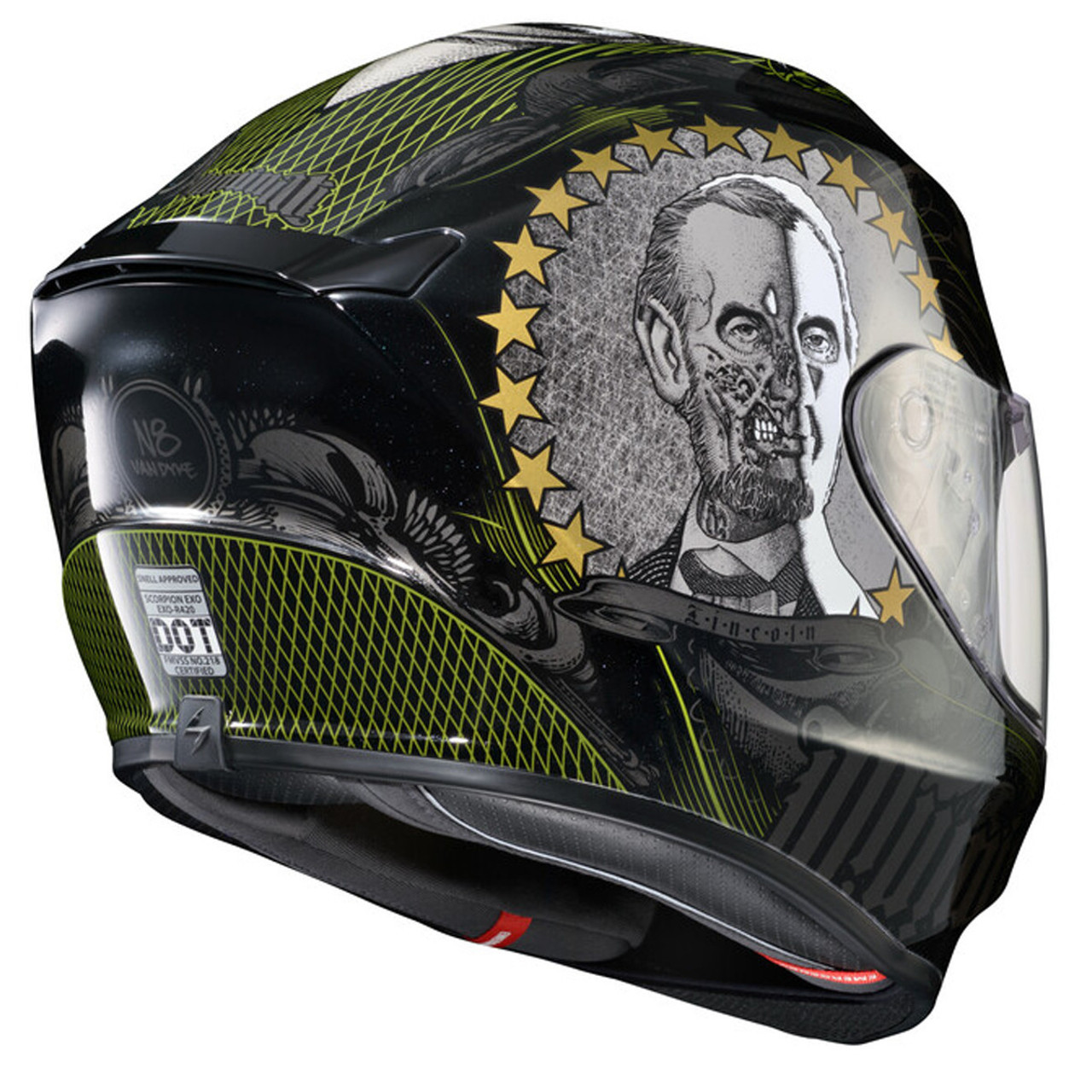 illuminati motorcycle helmet