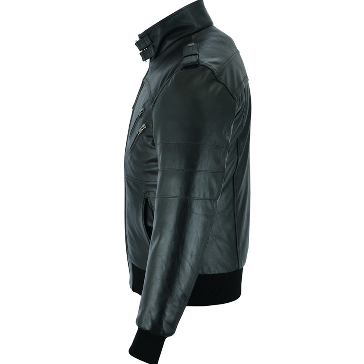 BALENCIAGA Logo-Print Leather Hooded Jacket for Men | MR PORTER