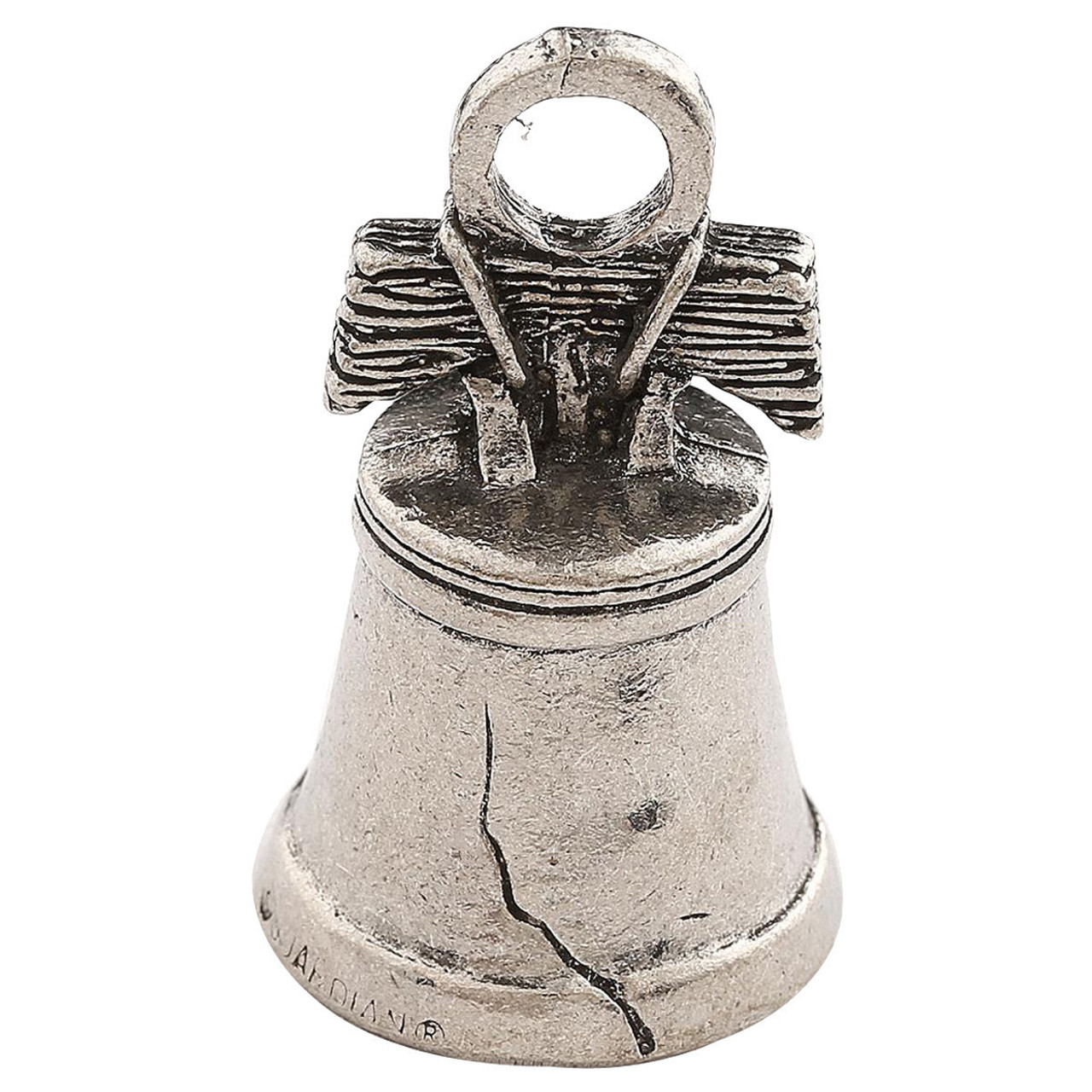 Guardian Bell, Angel Wings Motorcycle Bell, Titanium Steel Vintage Polished  Motorcycle Bell, Motorcycle Guardian Biker Bell, Hiking Bear Warning Good