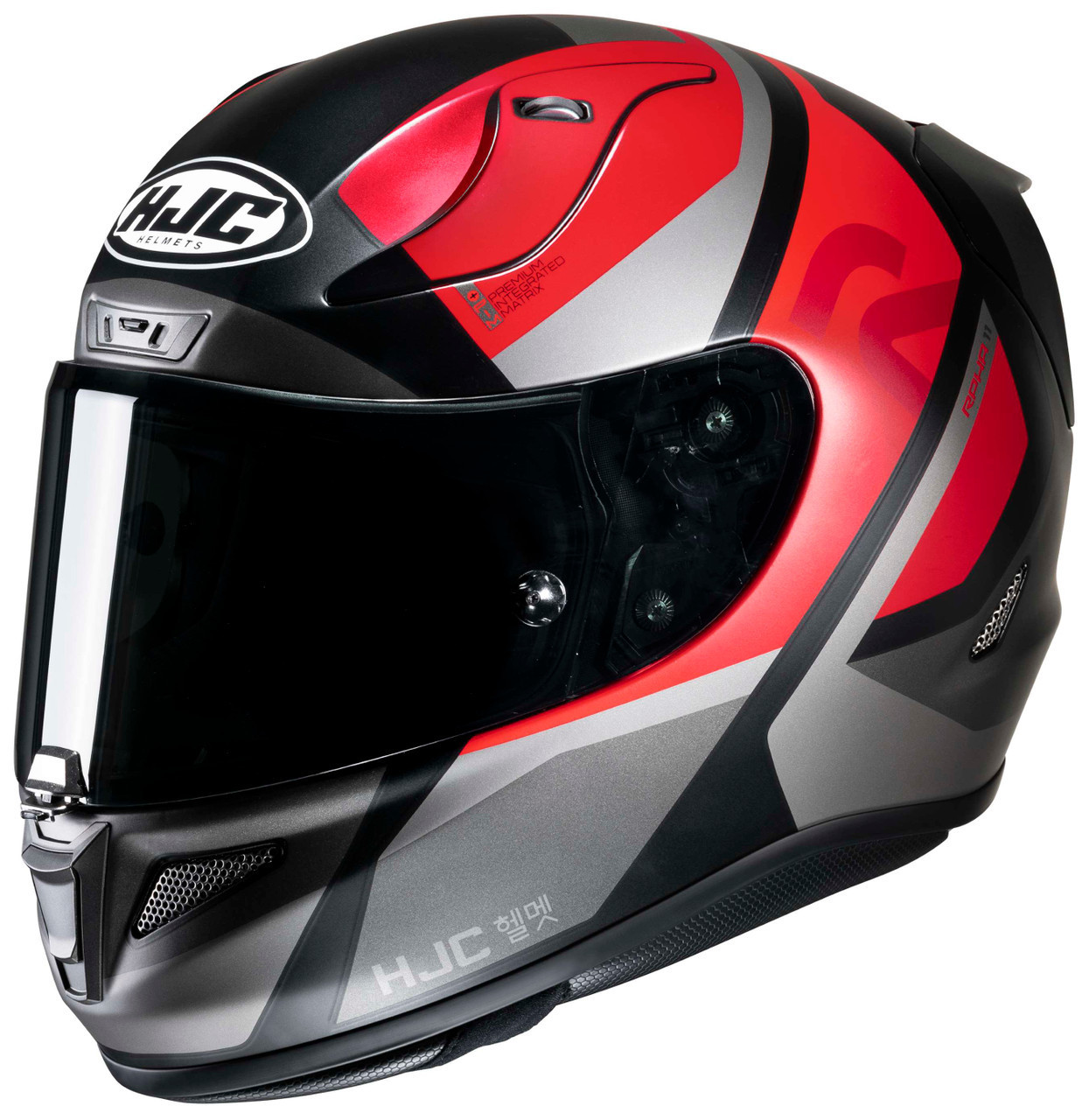 HJC RPHA 11 Pro Two Face Motorcycle Helmet Red/White XL 