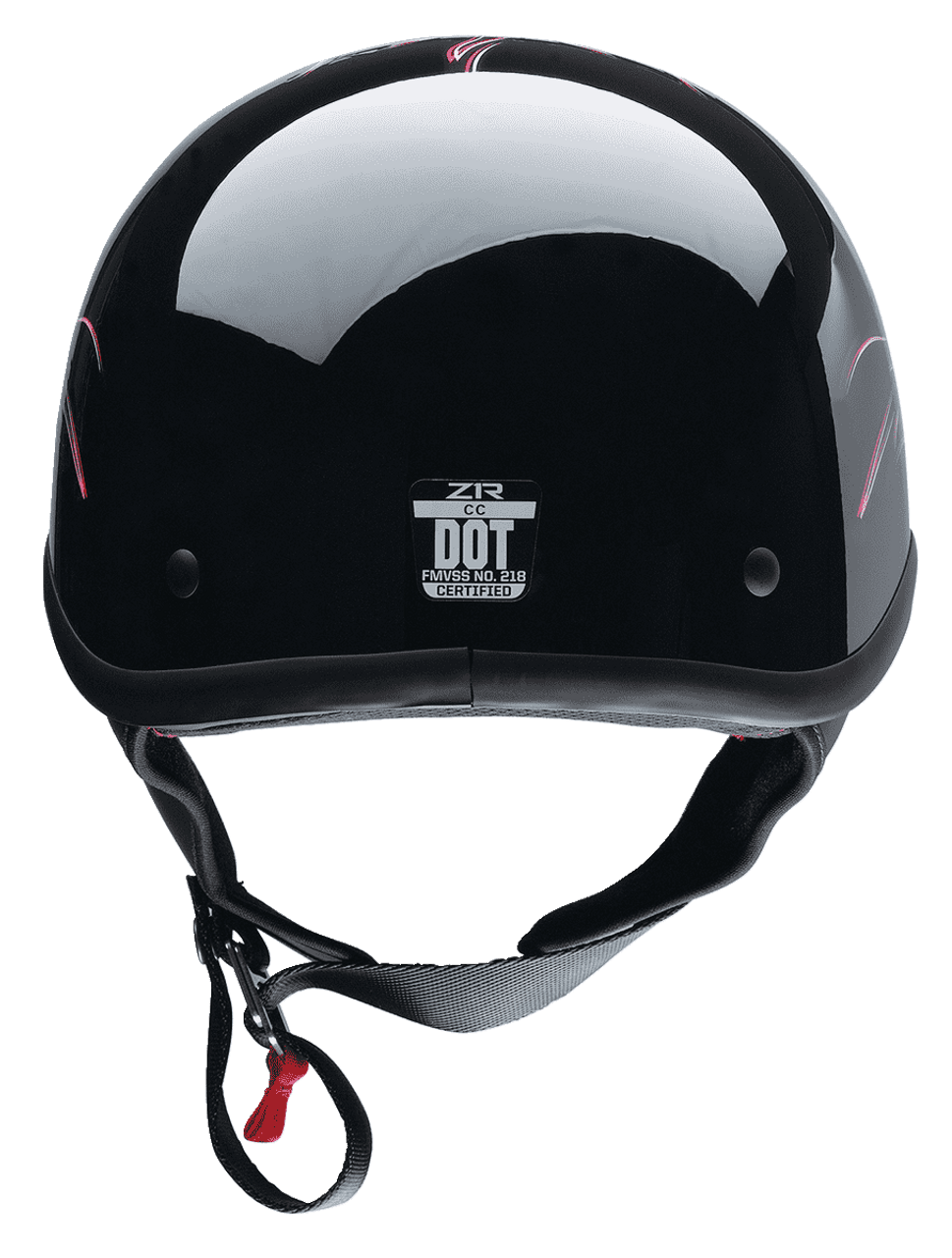 Z1R CC Beanie Hellfire Half Face Motorcycle Helmet