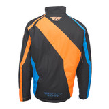 Fly Outpost Jacket-Black/Orange-Back View