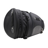 Vance VS382 Black Expandable Motorcycle Trunk Bag - Side View