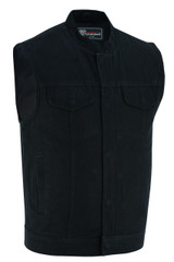 SOA Style Black Denim Club Vest-main