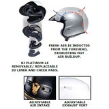 Shoei RJ Platinum-LE Low-Rise Helmet