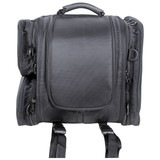 Vance VS340 Black Nylon Motorcycle Luggage Travel Pack Sissy Bar Bag