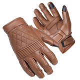 Cortech Scrapper Mens Leather Motorcycle Gloves-Brown