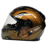 LS2 Stream Snake Helmet - Side View