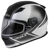 GMax FF-49S Hail Snow Full-Face Helmet -White/Black