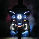 Kuryakyn LED Bat Lashes For 2014-2020 Harley Davidsons Touring and Trike Motorcycles