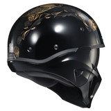 Scorpion EXO Covert X Kalavera Helmet - Rear View