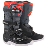 Alpinestars Youth Tech 7S Boots-Red/Grey