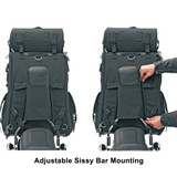Saddlemen EX2200S Desperado Deluxe Sissy Bar Bag - Detail