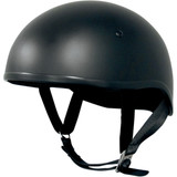 AFX FX-200 Slick Half Helmet - Flat Black