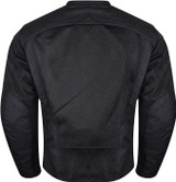 Advanced Vance VL1627 3-Season Mesh/Textile CE Armor Motorcycle Jacket - back