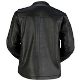Z1R Munition Leather Jacket - Back View