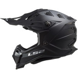 LS2 Subverter Evo Helmet-Matte Black-Side-View