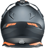 Z1R Range Uptake Helmet -Black/Orange - back - View
