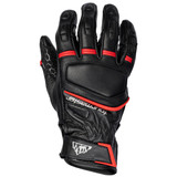 Tour Master Elite Short Cuff Leather Gloves - Red