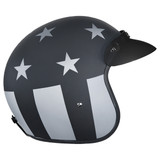 Daytona Cruiser Captain America Stealth Helmet-Right-View