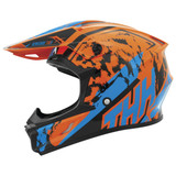 THH T710X Renegade Helmet - Blue/Orange