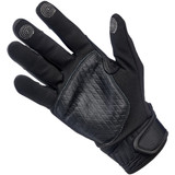 Biltwell Baja Gloves-Black-Palm-View