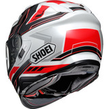 Shoei GT-Air II Aperture Helmet-White/Red-Rear-View