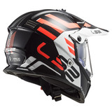 LS2 Blaze Adventure Helmet-Rear-View