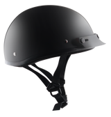 Detour-Helmets-Gloss-Black-Half-Helmet-Motorcycle-Riders-side