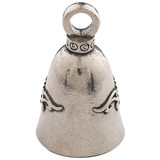 Biker Motorcycle Bells - Guardian Bell Tribal Spade - Back View