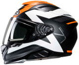 HJC-RPHA-71-PINNA-Full-Face-Motorcycle-Helmet-Black/White/Orange-Side-View