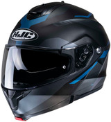 HJC-C91-KARAN-Modular-Motorcycle-Helmet-Black/Blue-Main